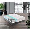 Mentor - Materasso Molle & Memory Med H3 MATRIMONIALE 160x200 Bio MED 4.1 DISP. MEDICO DETRAIBILE, Memory agli Oli Vegetali.