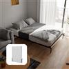 Wallbedking Letto a Scomparsa Verticale Studio 140 x 190 - Mobile Letto Pieghevole a Parete con Rete a Doghe e Pistoni a Gas - Letto Salva-spazio - Compatibile con Materassi Standard