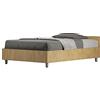 BS COM Letto una piazza e mezza senza rete 120x190 quercia
