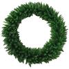 cosedacasa Ghirlanda Corona Verde Fuori Dietro Porta per Decorazioni addobbi di Natale casa Festone Natalizio allestimento Negozio Porte portoni Interni ed Esterno 100 cm
