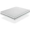 SONHO Materasso Matrimoniale Molle insacchettate 140X180 ELBA, Alto 24 CM, 7 zonas de confort. Rivestimento sfoderabile.Traspirante