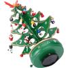 ifundom Carillon in Legno Design Orologeria Albero di Natale con Pendenti Verde Scatola Musicale Classica Fatta Mano per Regalo Compleanno e Decorazione Casa