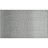 BIANCHERIAWEB Tappeto Velour Antiscivolo da Camera E Salotto Disegno Giove Argento By Suardi 65x110 cm(Set 2 tappeti) Argento