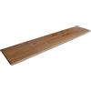 MODULARREDO | MERCURIO Mensola da Muro, Mensola Legno, Scaffali Legno, Mensola da Parete, 116x24x2.4 cm, Noce - Made in Italy