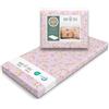 baby idea Materasso Lettino Campeggio Sfoderabile Pieghevole Traspirante a Norma EN16890:2017 Federa100% Cotone Oeko-tex® Interno Certificato Certipur™ 60x120x4 OMAGGIO Borsa da Viaggio (Orsetto)