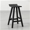ZYXQQJ Sgabelli Da Bar Alti In Legno Massello 55cm 65cm 75cm Sgabello Da Bar Con Poggiapiedi, Sedia Da Pranzo Per Cucina E Pub Senza Schienale(65cm)