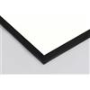 Generico Piano Tavolo Quadrato in HPL per Bar e Ristoranti - Uso Interno ed Esterno - Spessore 12 mm - colore: bianco e nero opaco - Misure: 50x50, 60x60, 70x70, 80x80 cm - Super Resistente (BIANCO, cm 60x60)