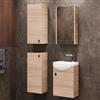Planetmöbel Set di mobili da bagno lavabo con mobiletto