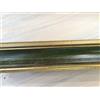 Hobby Legno Cornice per Quadri in Legno Oro/Verde mm.45x40 n° 1 Asta Lunghezza cm. 300