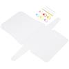HAPINARY Set da 2 Fogli di Rete in Plastica per Borse DIY, Fogli di Tela di Plastica a Rete per Cucito Creativi, Accessori per Borse Fai da Te, Superfici Lisce per Arti Manuali e Decorazioni