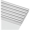 QUARKZMAN 5Pcs Argento Stampa A Caldo Rotolo Foil Termico Attivato A Caldo Fogli Trasferimento Decorativi Metallizzati Laser Luccicanti, da Usare con Penne A Caldo per DIY, 6 L x 10ft L