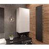 HAJDUK FURNITURE Mobile sopra Lavatrice Bianco 60x120x34 cm Mobili Bagno Frontale Alto Lucido Scaffale Salvaspazio Mobile Lavanderia
