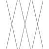 IWOWHERO 6 Pezzi Filo di Tungsteno da 20 CM Resistente al Calore per Cottura Ceramica, Accessori per Forni Utensili per Gioielli in Ceramica, Set 6 Pezzi per Supporto e Lavorazione in