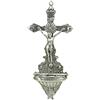 Cavagnini Acquasantiera in Peltro Elegante di prestigio da casa da Appendere Camera Antica Collezione Made in Italy
