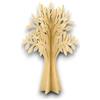 Aurora Store - Albero della Vita in Legno h. 80 cm Decorazione Albero dei Desideri Espositore Bijoux, per Tableau Matrimonio,Comunione, segnaposto Natale e lavoretti bomboniere Fai da Te
