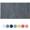Inbagno Tappetino Antiscivolo Doccia Grigio 40x73 cm in plastica, Retro con Ventose Aderenti, Spring