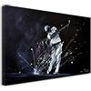 DECLINA Quadro stampato riprodotto su Golf Black and White - Stampa fotografica paesaggio su tela decorazione da parete - Decorazione per casa, cucina, soggiorno, camera da letto per adulti, 120 x 80