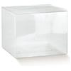 LE GEMME DI VENEZIA N.2 Scatola Trasparente PVC cm 25x25 Alta 25 - Confezione Bomboniera Regalo Matrimonio testimoni