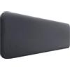 DHOME Testiera Imbottita Liscia Arrotondata in Velluto per Parete Acustica Testate Fonoassorbenti Testiera Letto Camera da Letto (Grigio Cenere, 140cm)
