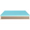 Baldiflex Emporio Materasso Singolo Molle Insacchettate 700 Molle con 5 CM Memory, Silver Safe, 90x200cm Altezza 27 cm