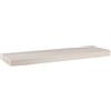 MODULARREDO | MINERVA Mensola da Muro, Mensola Tamburata, Scaffale Legno, Mensola da Parete, 75x23x3.8 cm, Walnut White