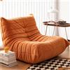 Fucxeoy Poltrona Da Camino Togo, Poltrone a Sacco Angolari, Comodo Divano Da Pavimento, Poltrona Ergonomica In Schiuma, Per Soggiorno, Camera Da Letto, Dormitorio, Salone, Ufficio.