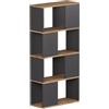 Vicco Divisorio per ambienti Eneos Antracite/Rovere dorato 60x124.5 cm