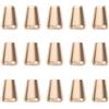 Gatuida Set 20 Pezzi Fermacorda Fibbia in Metallo Colore Oro Chiusura Coulisse per Abbigliamento Sportivo Zaini e Cappotti Accessori per Cordini Artigianato e Cucito