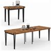 IDMarket - Consolle allungabile AUSTRIA, 10 posti, 235 cm, design industriale