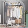 Tmendy Copertura Trasparente per Appendiabiti Antipolvere con Cerniere Durevoli/Protezione Impermeabile per Abbigliamento,Custodia per Abiti,Copri Vestiti Antipolvere B,90cm