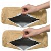 ZUOZHE 2 Pezzi Federa per Cuscino Cilindrico in Lino Traspirante con Cerniera Nascosta | Rotonda di Supporto Corpo Intero | Memory Foam, Schiuma Triturata(#7,20x80cm/8x31in)