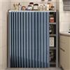 HLTQL Tendina sottolavello Bagno,Tenda da Cucina Corta,Tenda Corta per Finestra,per Armadio da Cucina,Armadio,Bagno,Mobile Lavatrice,scaffale(1,W*H/50 * 90cm)
