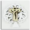 DLM Bomboniere DLM-27769 (Kit 12 Pezzi) Calamita Albero della Vita Crocifisso Croce Tau Crocetta Confettata Segnaposto bomboniera