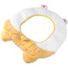 Veemoon Cuscino per Sedile WC in Peluche Morbido Corgi Copriwater Adesivo Antiscivolo Anello WC Delicato sulla Pelle Lavabile e Spesso per Uso Domestico Autunnale/Invernale