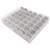 CKPSMS Marchio: bobine in metallo #172222 compatibili con Singer Class 66,66-6, 99, 99-13, 185, 185CL, 192,201 (36 pezzi + scatola)