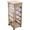 MASLEGNO CARRELLO PORTAFRUTTA VESUVIO NATURALE SALVASPAZIO MATTONELLE DECO LEGNO MASSELLO 380526