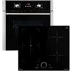 KKT KOLBE Cucina: 60cm Forno da incasso BO8805SS + 59cm Piano Cottura Induzione IH85901FZ / Griglia/Aria calda/Timer automatico / 2 volte Vetri per l'isolamento termico/Blocco bambini / SET8805IH592FZ