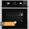 KKT KOLBE Forno da incasso elettrico 60 cm | 70L | 3kW | Aria calda | Timer automatico | 2 volte Vetri per l'isolamento termico | Blocco bambini | BO8805SS