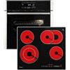KKT KOLBE Set cottura autosufficiente: 60 cm, forno da incasso EB8016ED + piano cottura 59 cm, CH5901AL, catalisi, spiedino girevole, funzione pizza, grill, aria calda, estratti telescopici, timer automatico |