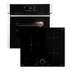 KKT KOLBE Cucina: 60cm Forno da incasso EB8016ED + 59cm Piano Cottura Induzione IH85901FZ | Catalisi | Rosticceria | Funzione pizza | Griglia | Aria calda | Cassetti telescopici | SET8016IH592FZ