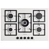 PLADOS Piano cottura Plados FLAT 75 da 75cm con 5 fuochi gas (Bianco Latte)