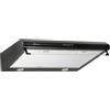 GURARI GCH F 590 60 BL, cappa aspirante da incasso, 60 cm, 250 m³/h, con vetro, LED, di scarico/aria