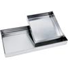 Generic Vaschetta Raccogligocce In Acciaio Inox For Lavatrici E Climatizzatori, Vaschetta Raccogligocce Antiruggine 304, Vaschetta Base In Metallo Spessa 1,0 Mm(100 * 100 * 5cm)