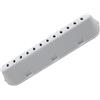CobydA Aletta cestello for lavatrice. Compatibile con Indesit, Ariston, Hotpoin-Ariston, compatibile con Whirlpool 225x53x40 12 fori - 134048304