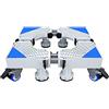 RPXHZLKTM Base regolabile, Base Porta Lavatrice Con Ruote Misura Regolabile 52-66 cm for Lavasciuga