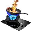Generico Fornello A Gas A Fuoco Singolo, Bruciatore Wok Ad Alta Calore Da 5,2 KW A 11 Cavità, Fornello For Uso Domestico A GPL/Gas Naturale, Con Timer Da 180 Minuti E Protezione Fiamma(LPG)