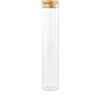 VO design Publilancio srl 48X Provetta Vetro portaconfetti 12x2.5 cm con Tappo Sughero BOMBONIERA
