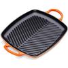 LE CREUSET Le Creuest Grill rettangolare Evolution in ghisa vetrificata, 30 cm, Arancio, 20201300900422