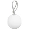 Fatboy® Bolleke Grigio chiaro | Lampada a Sospensione LED per interni ed esterni | Senza Fili | Ricaricabile con USB