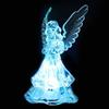 SAFIGLE Lampada da Comodino a Forma di Angelo Luci Soffuse Multicolori, Consumi Ridotti, Realizzata in Ps per Camera e Soggiorno